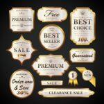 UV & Gold Foil Labels